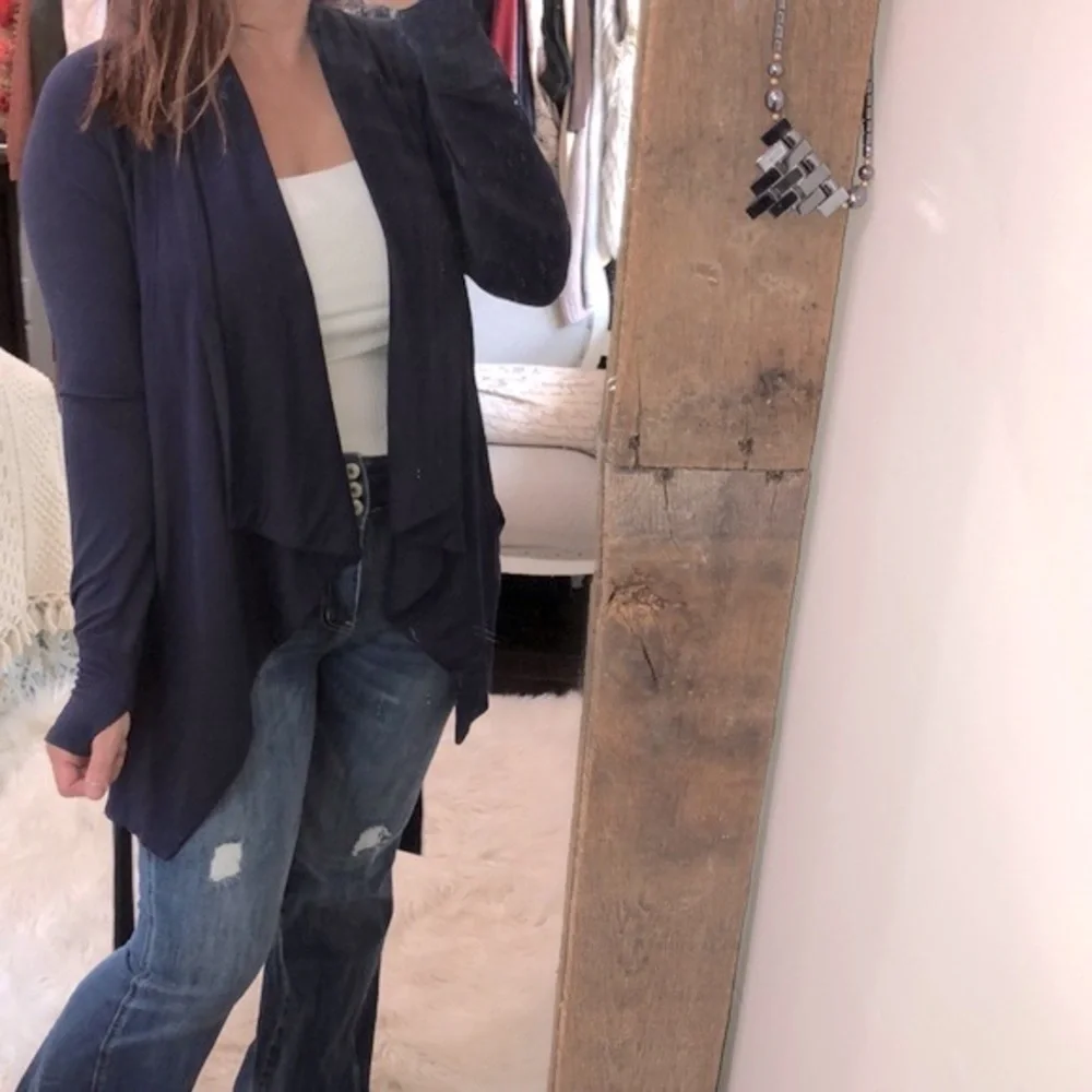 Matilda Jane blue belted cardigan wrap size small